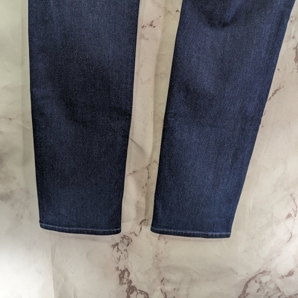 Paige Jeans Mens 34 Federal Slim Straight Stretch Denim Dark Wash Graham - Picture 9 of 16